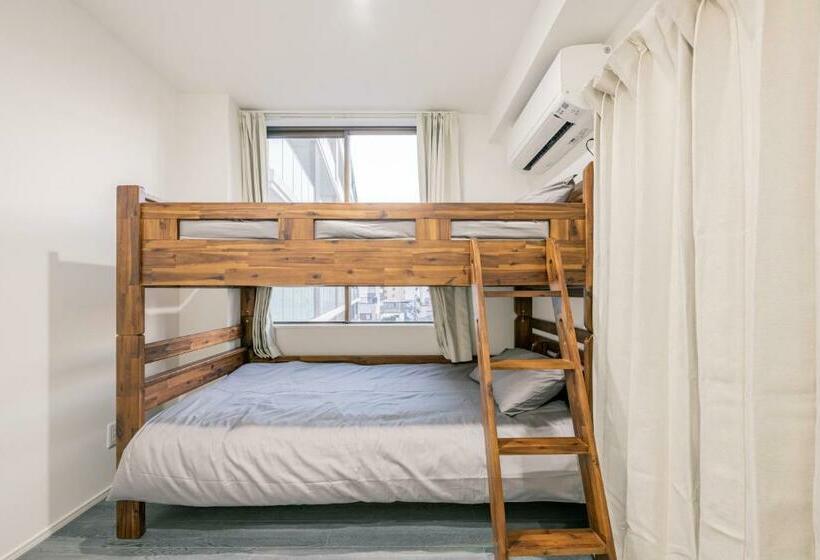 Апартаменты 1 Спальня с Балконом, Zaito Tokyo Chitose Accommodation 森下駅から徒歩6分