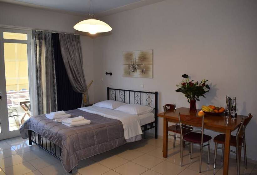 דירת חדר שינה  1 עם נוף לעיר, Alena Apartments
