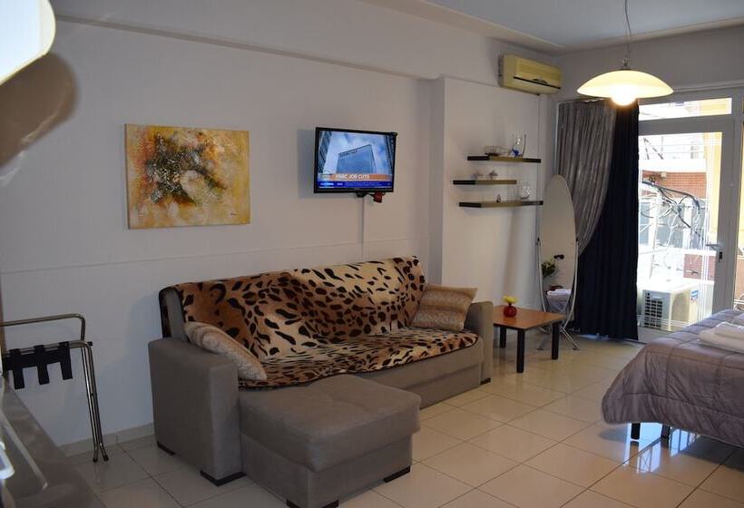 דירת חדר שינה  1 עם נוף לעיר, Alena Apartments