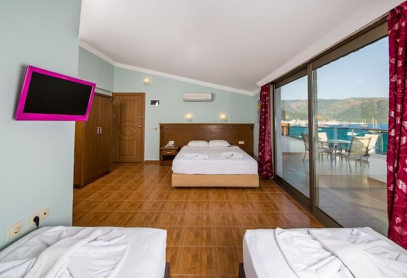 اتاق استاندارد سه نفره, Honeymoon Beach Otel