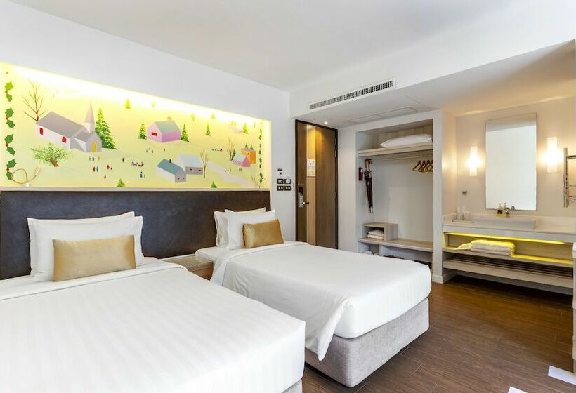 اتاق لوکس با چشم‌انداز استخر, Sand Dunes Chaolao Beach Resort