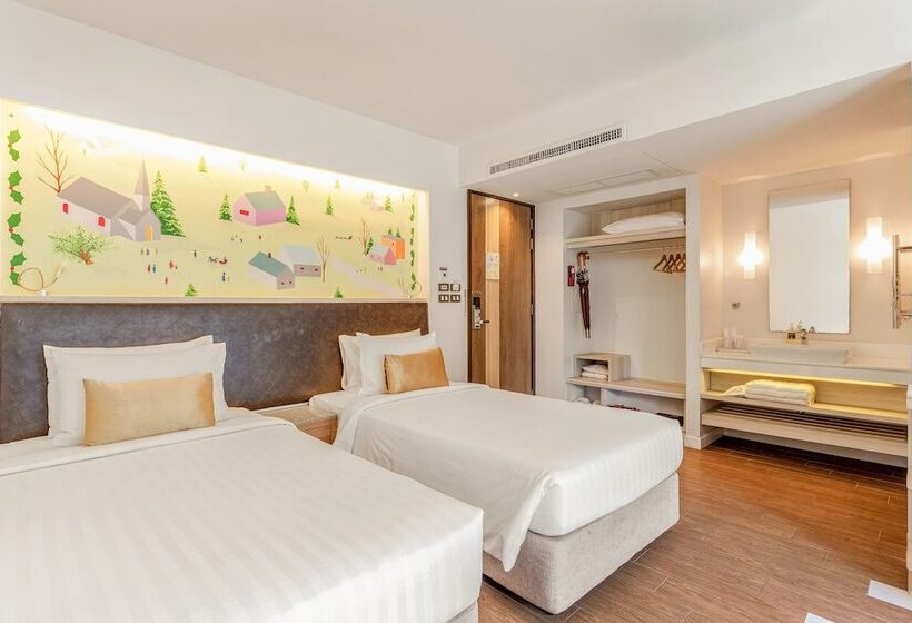 اتاق لوکس با چشم‌انداز استخر, Sand Dunes Chaolao Beach Resort