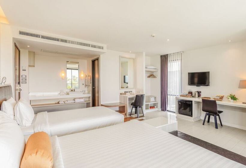 Семейный Номер Вид на Море, Sand Dunes Chaolao Beach Resort