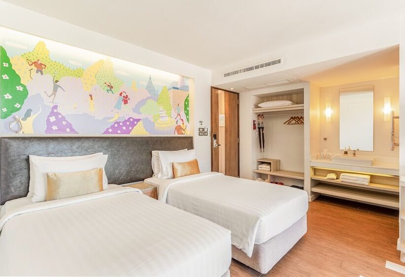 اتاق لوکس با چشم‌انداز استخر, Sand Dunes Chaolao Beach Resort