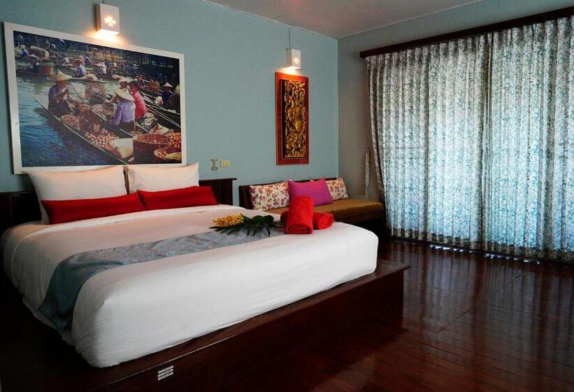 اتاق لوکس با چشم‌انداز دریا, Villa Cha Cha Chaolao Beach Resort