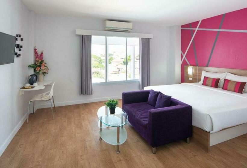 수피리어 룸 도시 전망, Eco Inn Lite Ubon Ratchathani