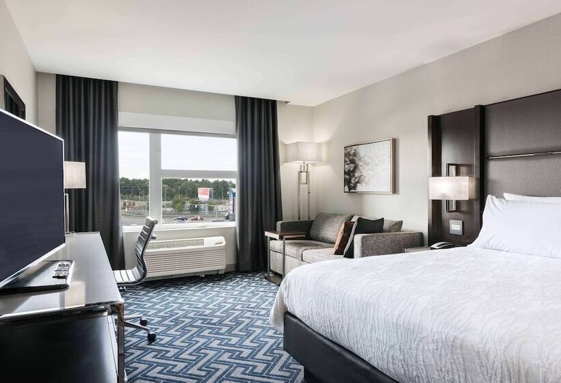 Номер Стандарт Двуспальная Кровать Адаптированный для Инвалидов, Hilton Garden Inn Foxborough Patriot Place