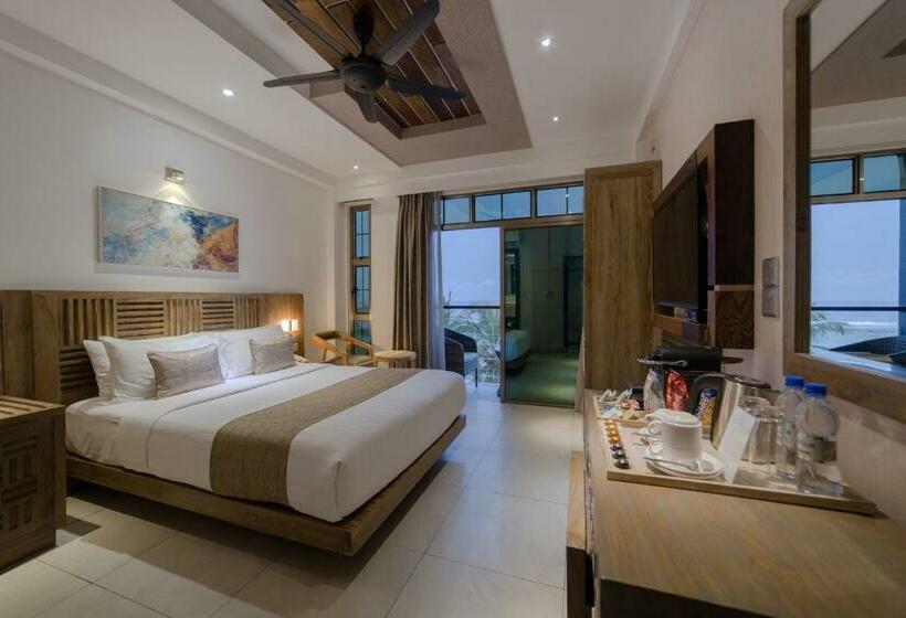 اتاق استاندارد با بالکن و چشم‌انداز دریا, Ocean Grand At Hulhumale