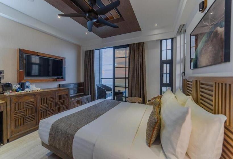 اتاق استاندارد با بالکن و چشم‌انداز دریا, Ocean Grand At Hulhumale