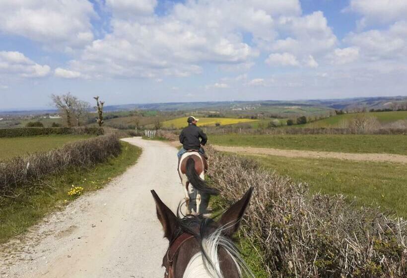 Семейный Номер, Chambres D Hôtes Coeur De Bastié Et Ranch Du Lévézou
