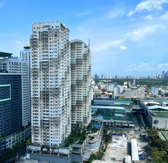Апартаменты 1 Спальня, Huge 1bedroom Condotel W Balcony Near Smart Araneta Coliseum
