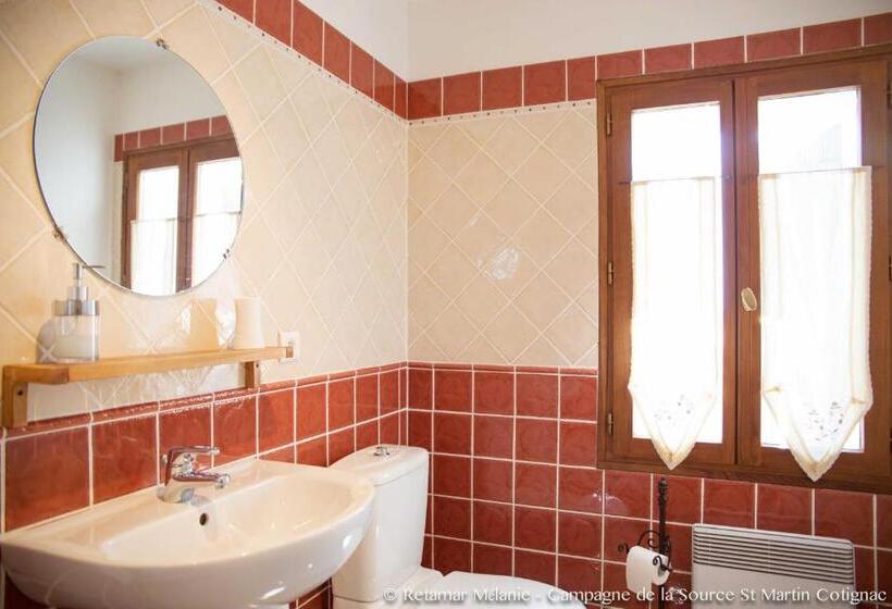 Номер Стандартный с Видом, Campagne De La Source St Martin B&b