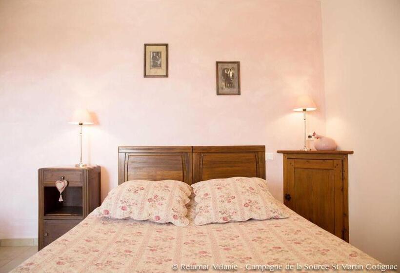 Номер Стандартный с Видом, Campagne De La Source St Martin B&b