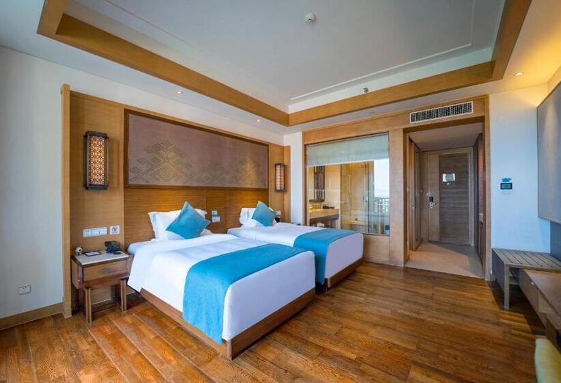 Номер Deluxe Вид на Море, Hnti·narada Sanya Bay Resort