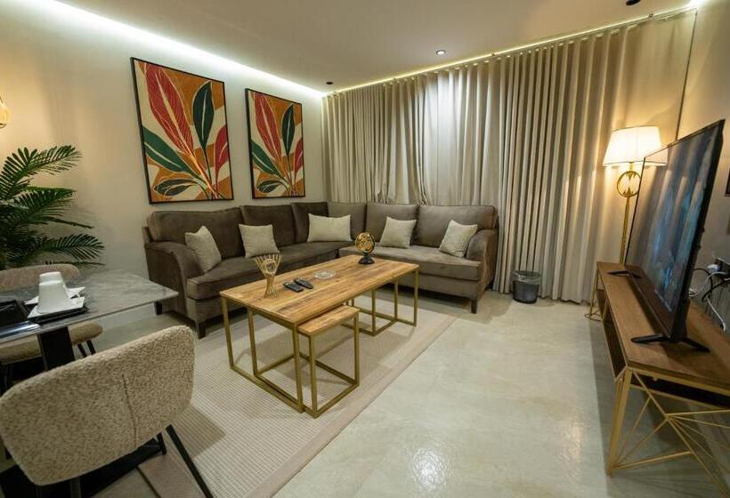 آپارتمان 1 خوابه با تراس, شقق درر السكنية تصميم إيطالي مريح في قلب الرياض دخـول ذاتي