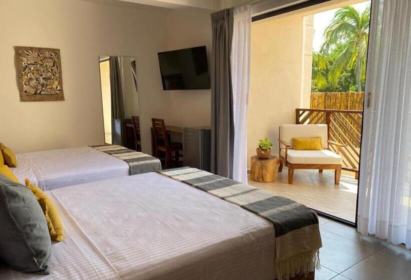 اتاق استاندارد با چشم‌انداز استخر, Casa Ita Surf   Adults Only