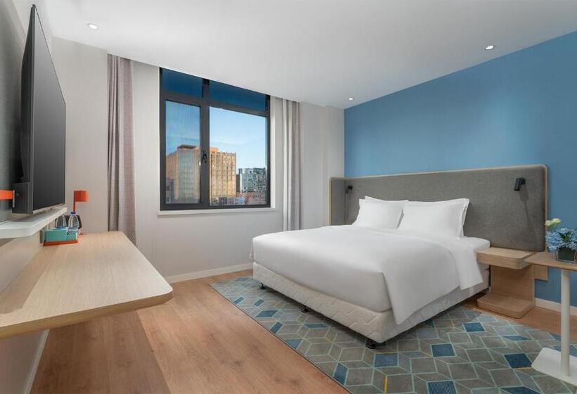 스탠다드 룸 킹사이즈 침대, Holiday Inn Express Dandong City Center, An Ihg