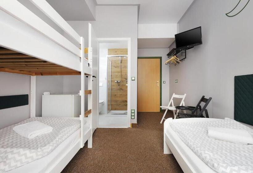 Номер Стандарт Трехместный, Moon Hostel Kraków