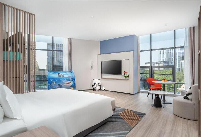 اتاق استاندارد با تخت‌های تاشو, Holiday Inn Express Yinchuan Yuehai