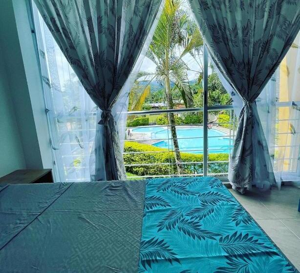 스탠다드 룸 풀장 전망, Finca Hotel El Ensueño