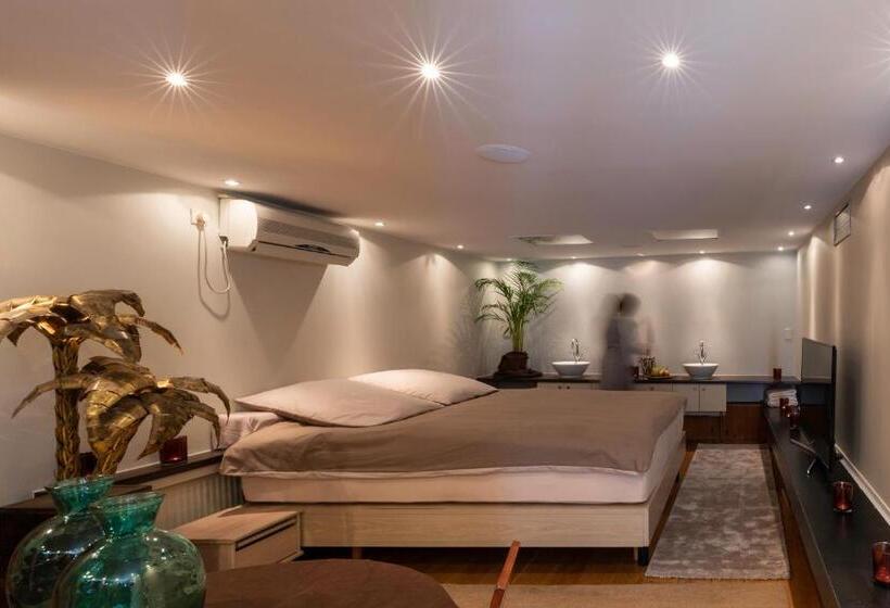 Стандартный Номер Кровать Кинг, Beautyd Familie  Of Gezinskamer Junior Suite Centrum Gullegem