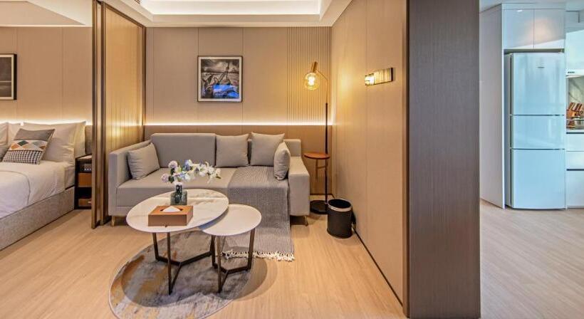 سوئیت دلوکس 2 خوابه, Beijing Huashang Cm Serviced Apartment
