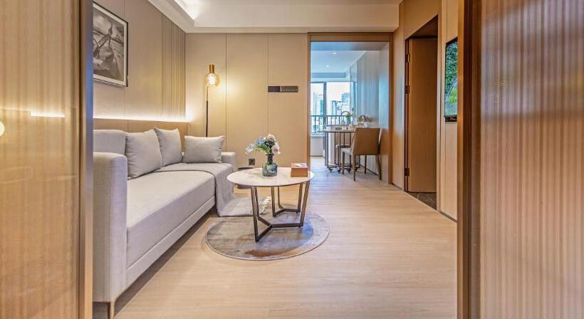سوئیت دلوکس 2 خوابه, Beijing Huashang Cm Serviced Apartment