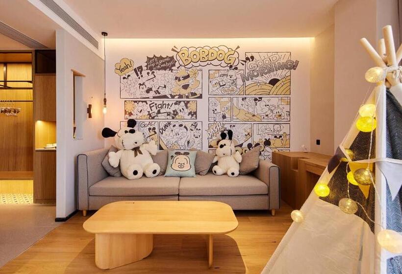سوییت با چشم‌انداز باغ, Timeless Boutique House Shanghai