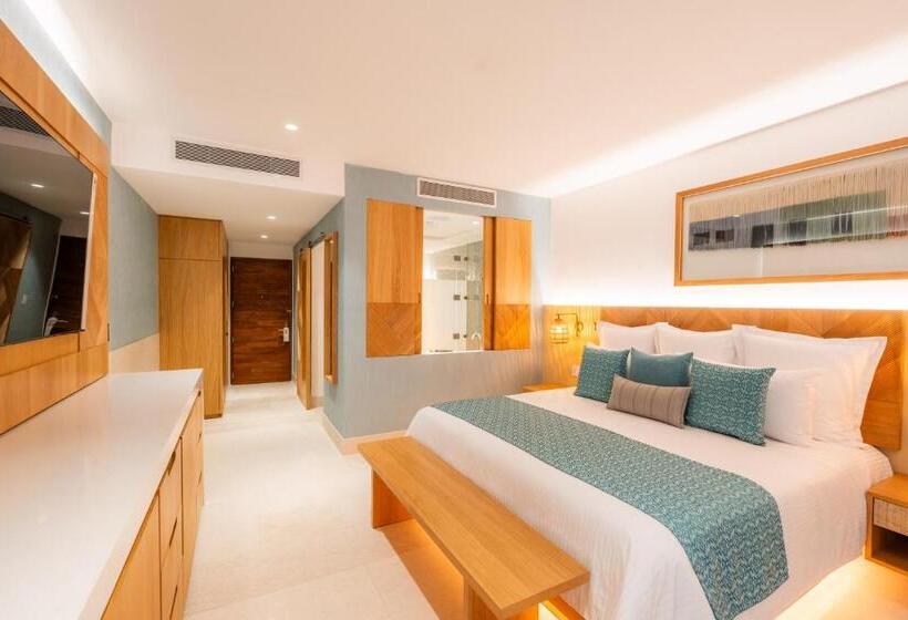 キングサイズベッドのデラックススイート, Dreams Estrella Del Mar Mazatlán Golf & Spa Resort