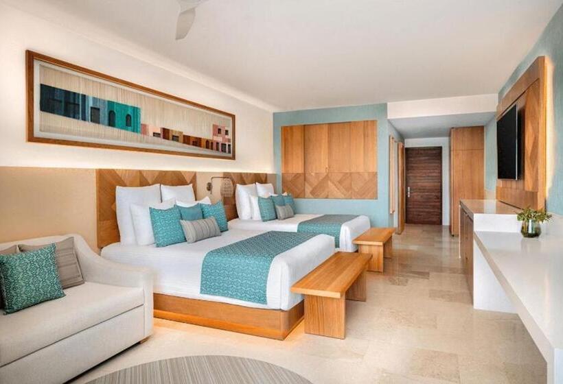キングサイズベッドのデラックススイート, Dreams Estrella Del Mar Mazatlán Golf & Spa Resort