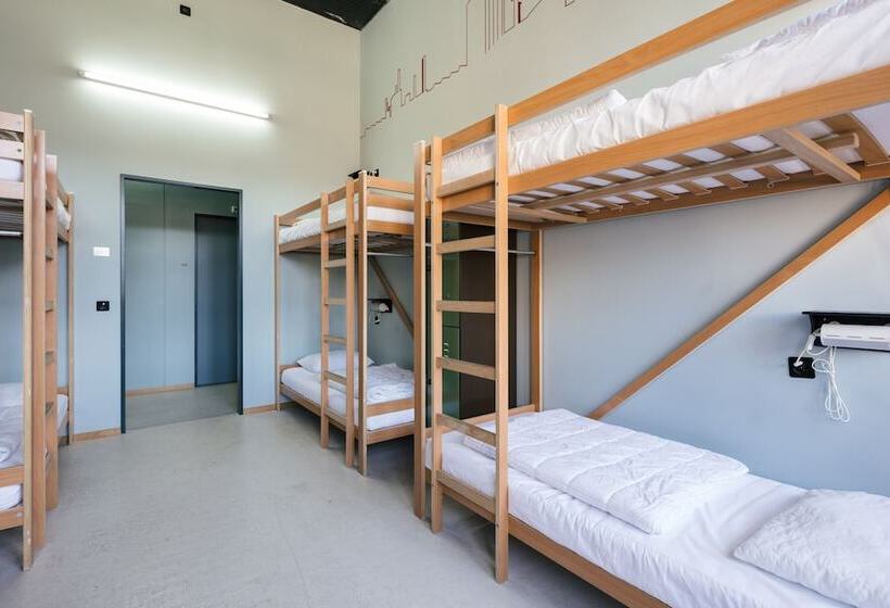 تختخواب در اتاق مشترک, Depot 195  Hostel Winterthur