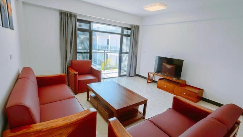 Апартаменты 1 Спальня Вид на Сад, Ocean Breeze Apartment