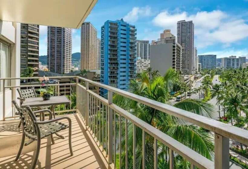 Апартаменты 1 Спальня Вид на Море, Ilikai Hotel With Ocean View