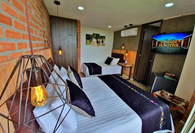 Трехместный Номер Стандарт с Видом, Hacienda Isabela Hotel Campestre