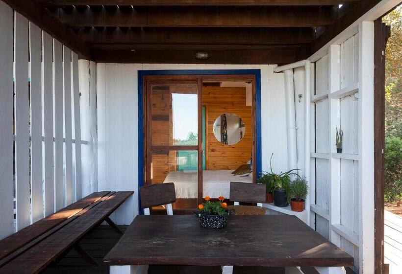 اتاق استاندارد با چشم‌انداز دریا, Eco House Via Verde
