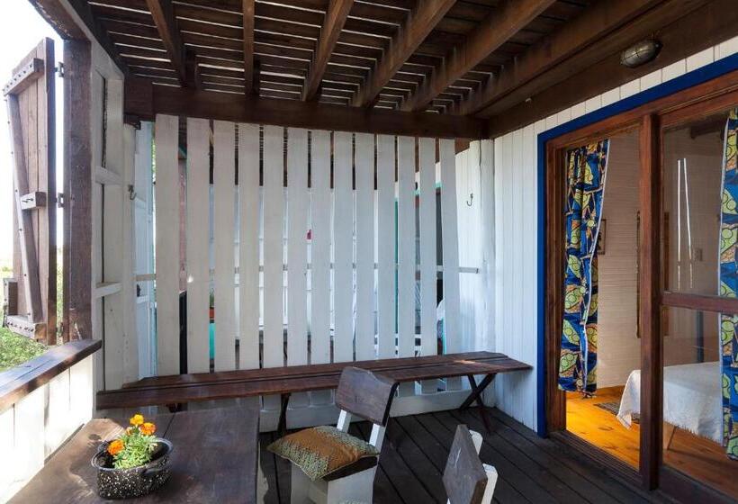اتاق استاندارد با چشم‌انداز دریا, Eco House Via Verde