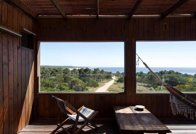 اتاق استاندارد با بالکن و چشم‌انداز دریا, Eco House Via Verde