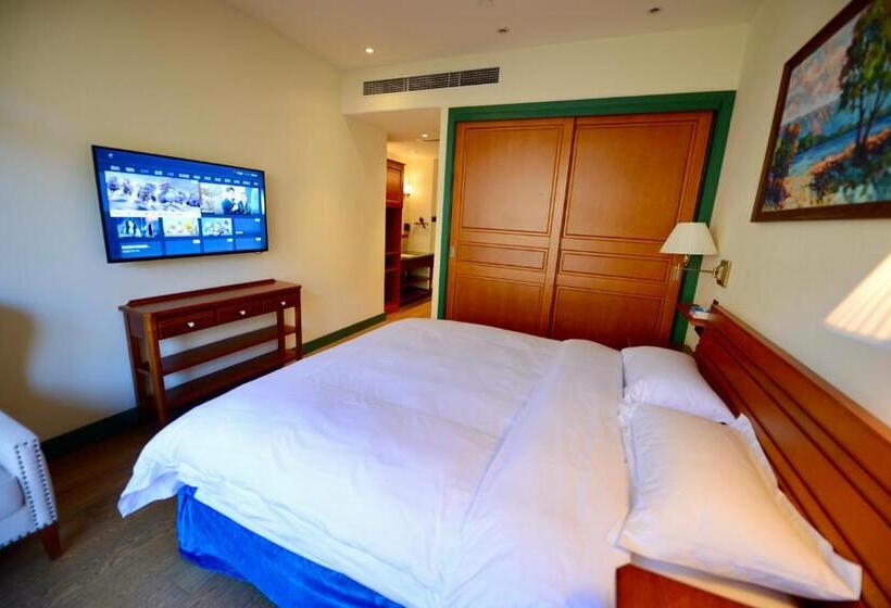 침실 2개 스위트, Ski And Suites At Thaiwoo Resort 逅雪套房民宿