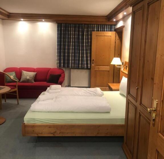 带3个卧室的公寓, Alpenhotel Widderstein