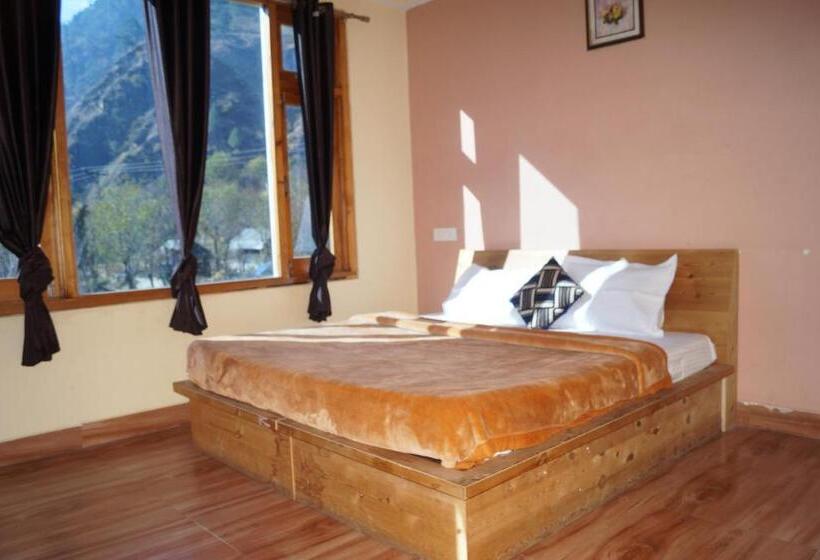 스탠다드 룸 킹사이즈 침대, Apple Garden Katagla Kasol