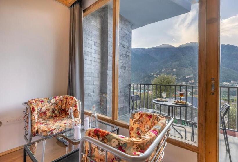 استودیو استاندارد با بالکن, Echor Himalayan Heights Luxe Manali