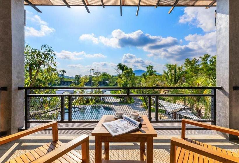 اتاق استاندارد با تخت بزرگ, Samui Fishing Club And Resort