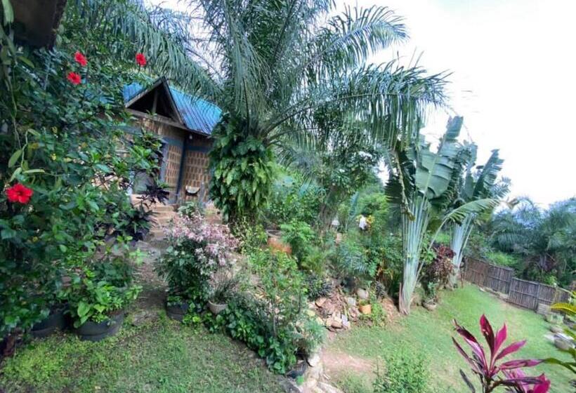 اتاق استاندارد با چشم‌انداز باغ, Lodge Au Paradis Fleuri