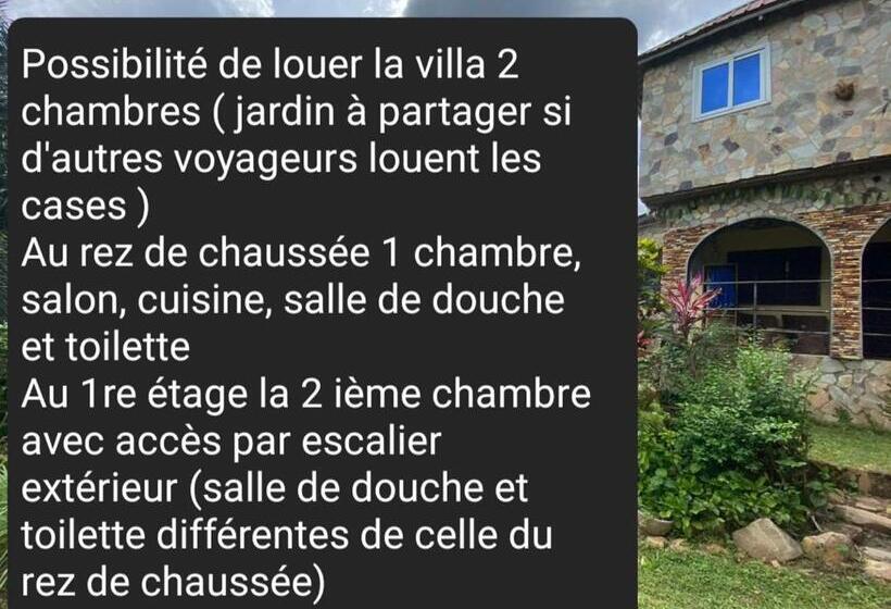 ویلای 2 خوابه, Lodge Au Paradis Fleuri
