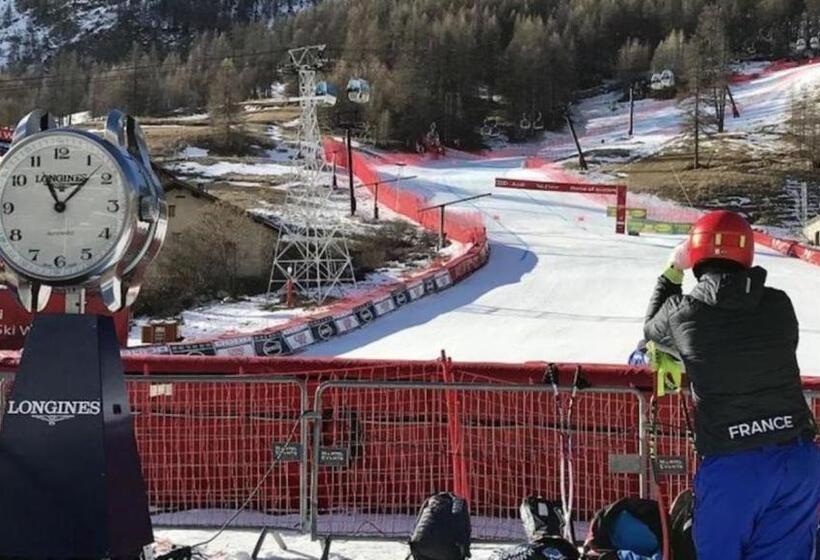 استودیو استاندارد با بالکن, Résidence Les Cîmes  Centre Val D Isère