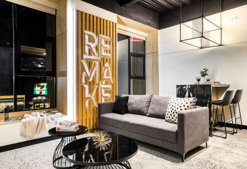 דירת חדר עם טרסה, Downtown Designer Apartments By Uliv