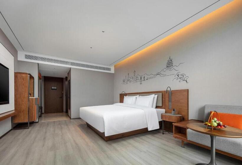 Quarto Deluxe Cama King, Urcove By Hyatt Hangzhou Xiaoshan International Airport