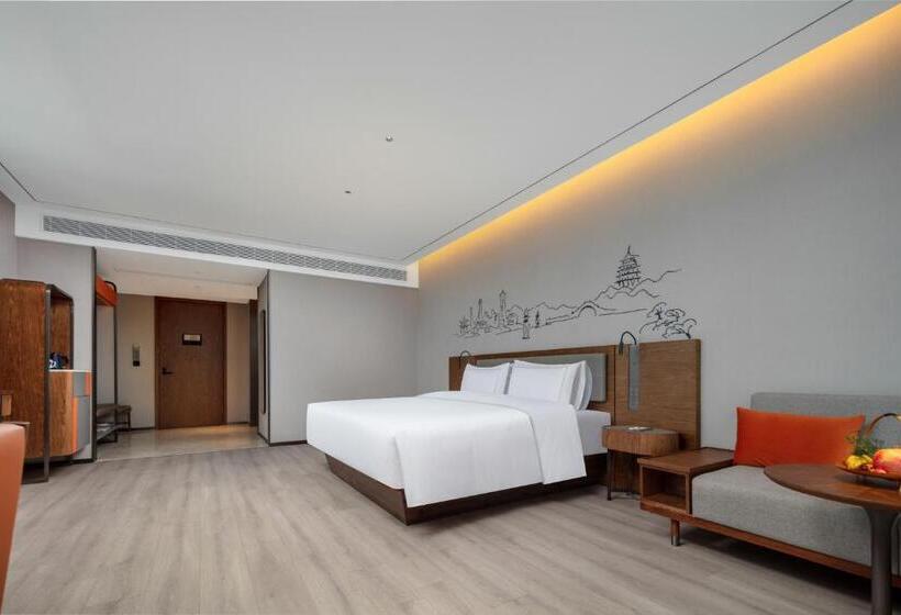 Quarto Executivo Cama King, Urcove By Hyatt Hangzhou Xiaoshan International Airport