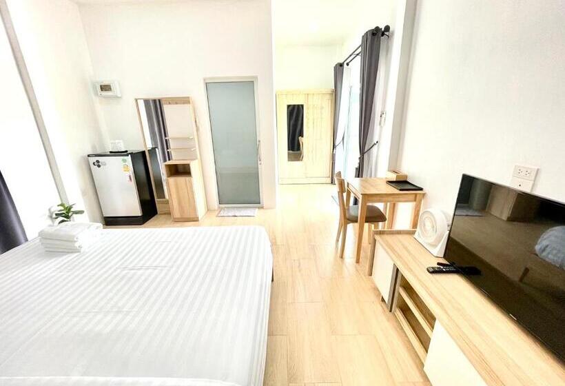 Стандартный Номер Кровать Кинг, Farm View Resort @uthai Thani ฟาร์มวิว รีสอร์ท อุทัยธานี