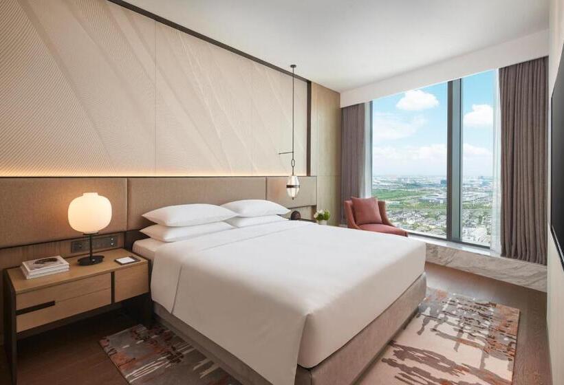 Люкс Deluxe Кровать Кинг, Hyatt Regency Changshu Kuncheng Lake